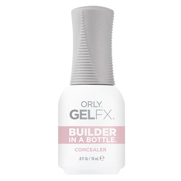 Orly GelFX Builder en botella concealer, oculta imperfecciones y crea base para uñas largas.