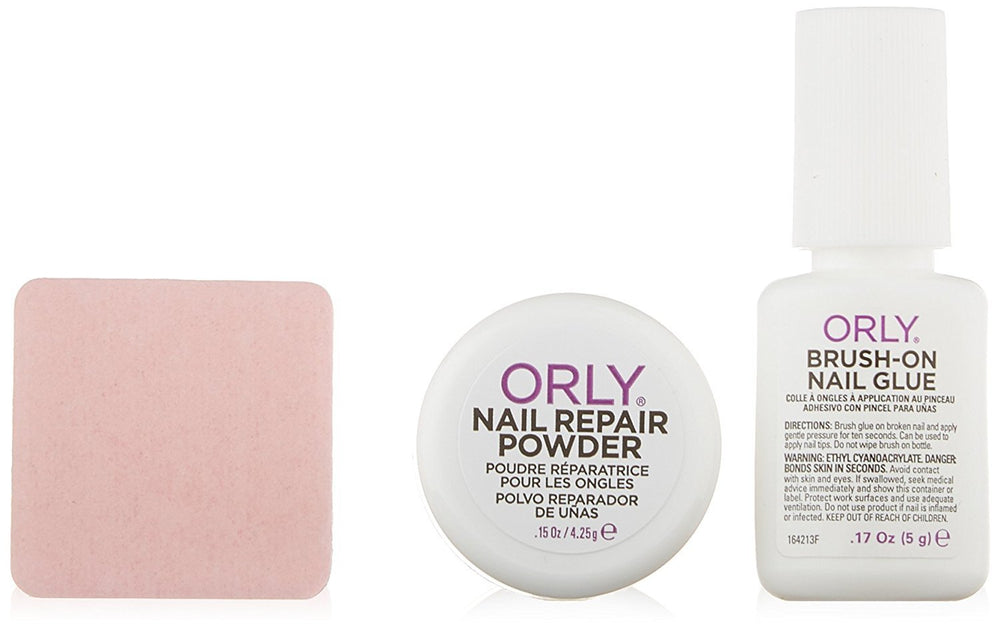 Orly Nail Rescue Boxed Kit, envase y empaque elegantes para regalo o almacenamiento