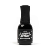 Orly Shining Armor, botella frontal, brillo duradero para manicura.