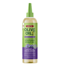 ORS Aceite Braidzone vertido para hidratación suave del cuero cabelludo.