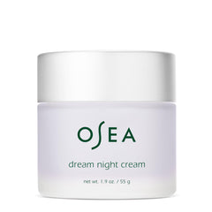 OSEA Crema Noche Ensueño: botella frontal para hidratación nocturna intensa.