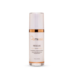 Sérum Osmosis Rescue dans sa bouteille prêt à apaiser peau sensible.