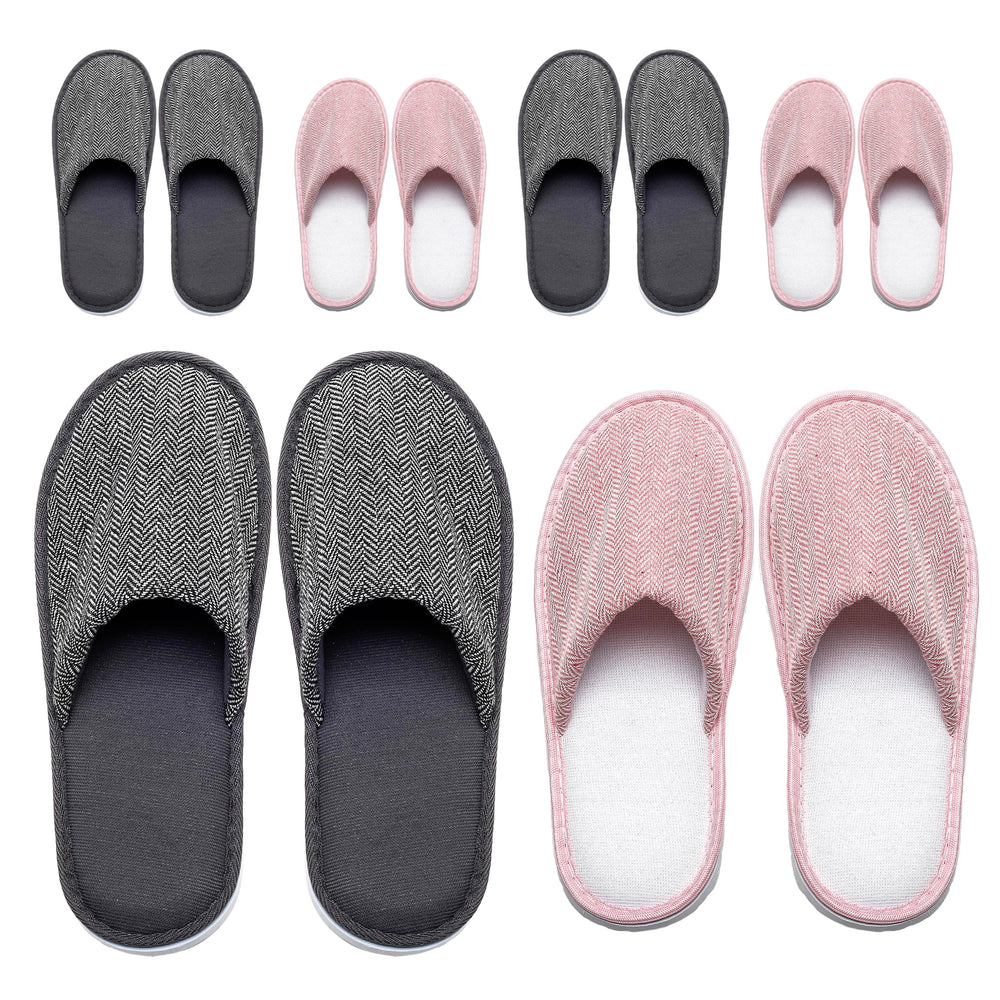 Zapatillas OSTADARRA spa de 6 pares, cómodas para huéspedes en hoteles y spa