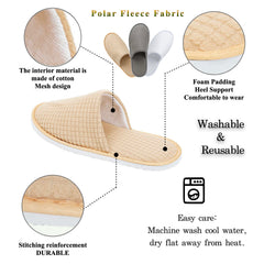 OSTADARRA Zapatillas spa unisex: talla única para hombres y mujeres.