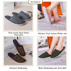 Zapatillas unisex OSTADARRA para hombre y mujer, talla única para mayor comodidad.