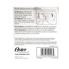Oster 76918-006 ofrece durabilidad y vida útil prolongada.