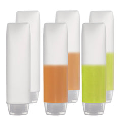 OTO botellas exprimibles 30ml para viaje, fáciles de llevar en la maleta.