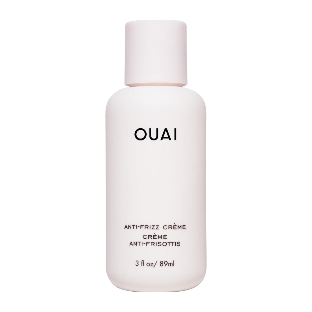 OUAI Anti Frizz Crema de viaje con dosificador para peinados sin frizz