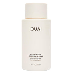 OUAI Acondicionador Medio, botella visible, hidratación ligera para cabello manejable
