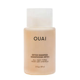 OUAI Detox Shampoo botella de viaje de 3 oz para limpieza rápida