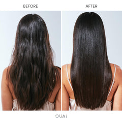 OUAI Hair Gloss con ácido hialurónico favorece la hidratación de las puntas.
