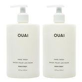 OUAI Jabón de Manos Dean Street con dispensador, limpieza suave y fácil dosificación.