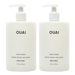 OUAI Jabón de Manos Dean Street con dispensador, limpieza suave y fácil dosificación.
