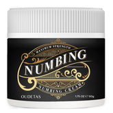 Oudetas crema entumecimiento en bote de 50 ml para alivio localizado.