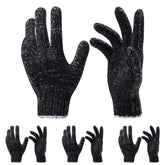 Guantes exfoliantes Oueliche para ducha, 8 piezas, exfoliación suave a profunda para piel suave.