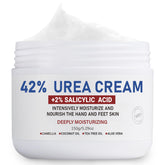 OUKEYA crema-urea-42-bote: hidratación profunda para pies y manos.