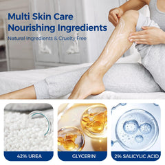 OUKEYA Urea 42% crema con ingredientes naturales, cuida la piel de forma suave.
