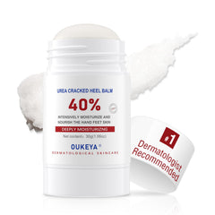 OUKEYA Urea Cream Stick 40% en bote para hidratación profunda.