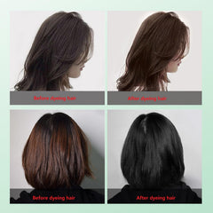 OUKPANE Huang Yi - aplicación suave para un color uniforme en todo tipo de cabello.