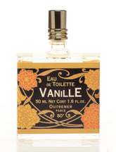 Outremer Paris Vanille: botella elegante para uso diario y aroma gourmand.