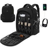 ouutmmee bolso porta-cortapelos con bolsillos frontales para acceso rápido.
