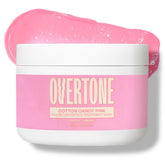 Overtone conditionneur-coloration rose barbe-a-papa en flacon, couleur vivante et nourrissante.