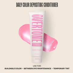 oVertone Cotton Candy Pink, crema suave que hidrata mientras deposita color.