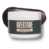 oVertone Twilight Titanium, bote de aplicación para coloración suave y duradera.