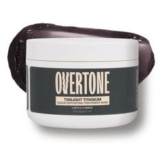 oVertone Twilight Titanium, bote de aplicación para coloración suave y duradera.