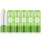 Ownest Bálsamo Labial Aloe Vera, cambio de color y hidratación intensiva.