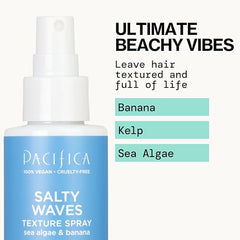 Pacifica Algas Marinas Nutrición Cabello: cuidado mineral sin pesadez.