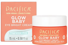 Pacifica Glow Baby Aplicación ojos manana: ayuda a desinflamar y refrescar ojos cansados.