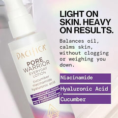 Pacifica Pore Warrior: dispensador facilita aplicación suave y controlada