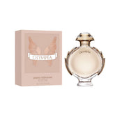 Paco Rabanne Olympéa frasco de perfume, ideal para ocasiones especiales.