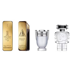Paco Rabanne pack regalo viaje con cuatro fragancias en frascos pequeños para llevar