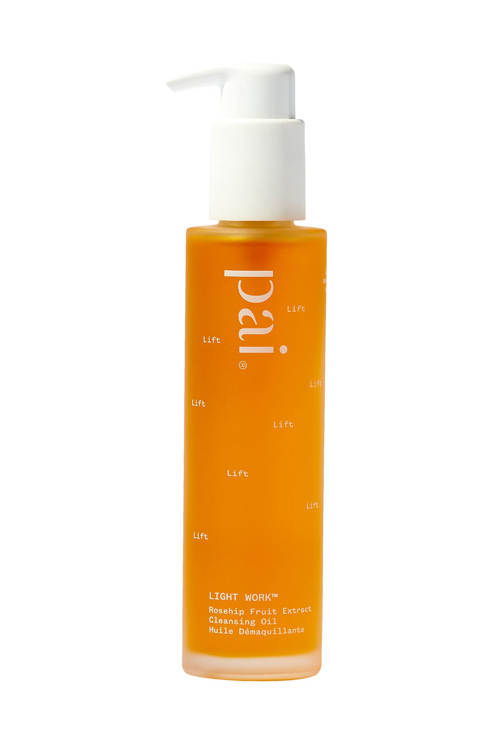 PAI SKINCARE Light Work, botella de aceite limpiador rosa mosqueta, limpia suavemente y prepara la piel.