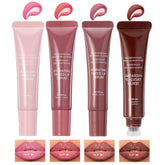 Pakivs labial gelatina tintada tono Cerezo en flor con brillo vibrante.