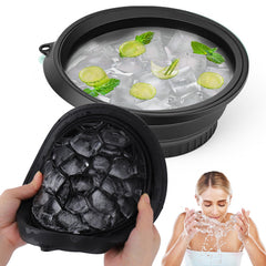 Palksky tazón facial hielo con bandeja integrada, deshincha y refresca al instante