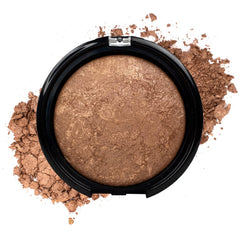 Palladio Bronceador Horneado en mojado ofrece mayor resplandor.