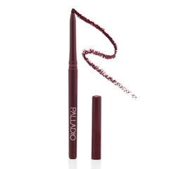 Delineador labial Palladio retráctil tono mora, pigmentacion duradera.