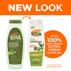 Palmer's Acondicionador Aceite de Oliva, botella anti-frizz para brillo natural