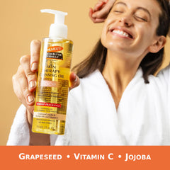 Palmer's aceite de rosa mosqueta aporta hidratación suave para la piel.