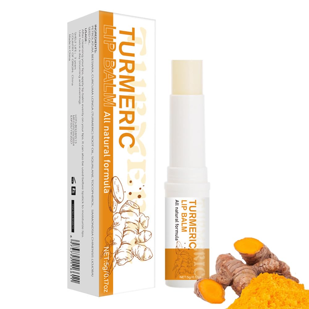 Balsamo labial paminify con curcuma y aceite de raiz, hidratacion suave.
