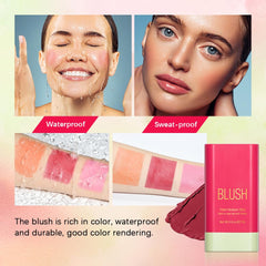 Paminify Blush Stick esponja para difuminar y lograr acabado suave.