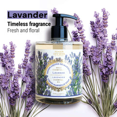 Panier des Sens Jabón de manos coco lavanda, limpieza delicada y nutritiva.