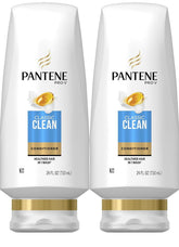 Pantene Classic Clean Conditioner Twin Pack: deux bouteilles faciles à utiliser pour hydrater les cheveux.