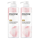 Pantene eau de rose Shampoing en bouteille, hydratation légère pour cheveux.