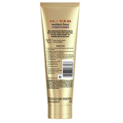 Pantene Gold Series, envase dorado en estante, ideal para rutina capilar diaria.