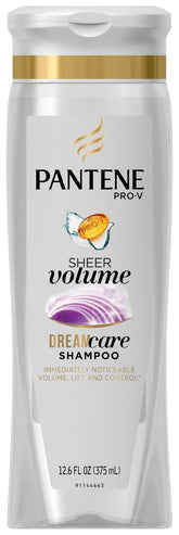 Pantene Pro-V Volume Légère pour Cheveux Fins – bouteille; donne du volume durable.