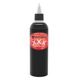 Panthera Tattoo Ink XXX Tribal Black, bouteille de 150 ml pour remplissage profond et traits nets.
